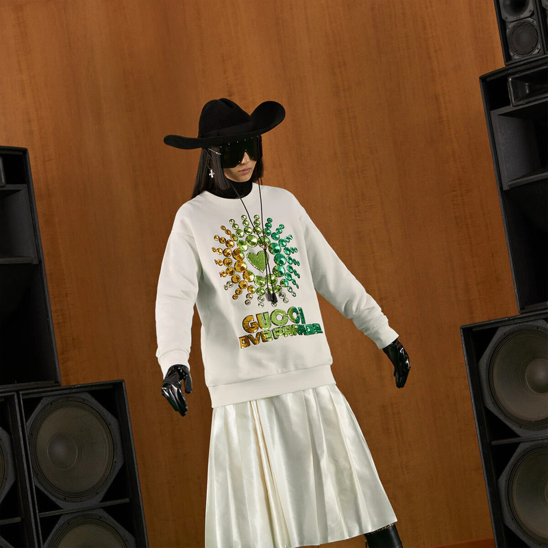 Gucci Love Parade cotton sweatshirt 5