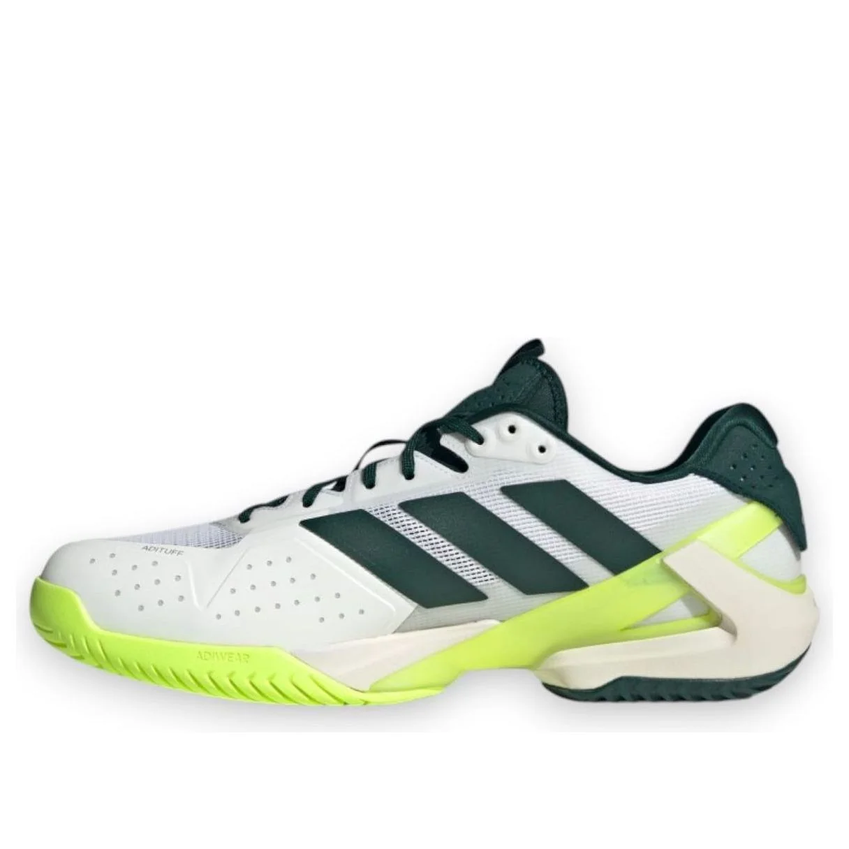 adidas Adizero Ubersonic 5 Tennis 'White Aurora Ivy Lucid Lemon' JR2714 - 1