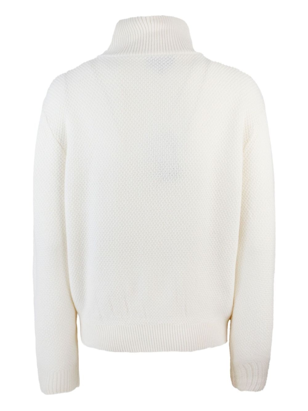 Thea cable-knit button sweater - 2