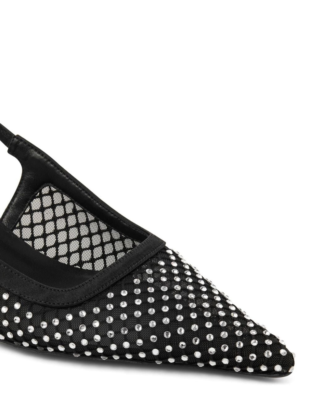 50mm Amel crystal-embellished pumps - 4