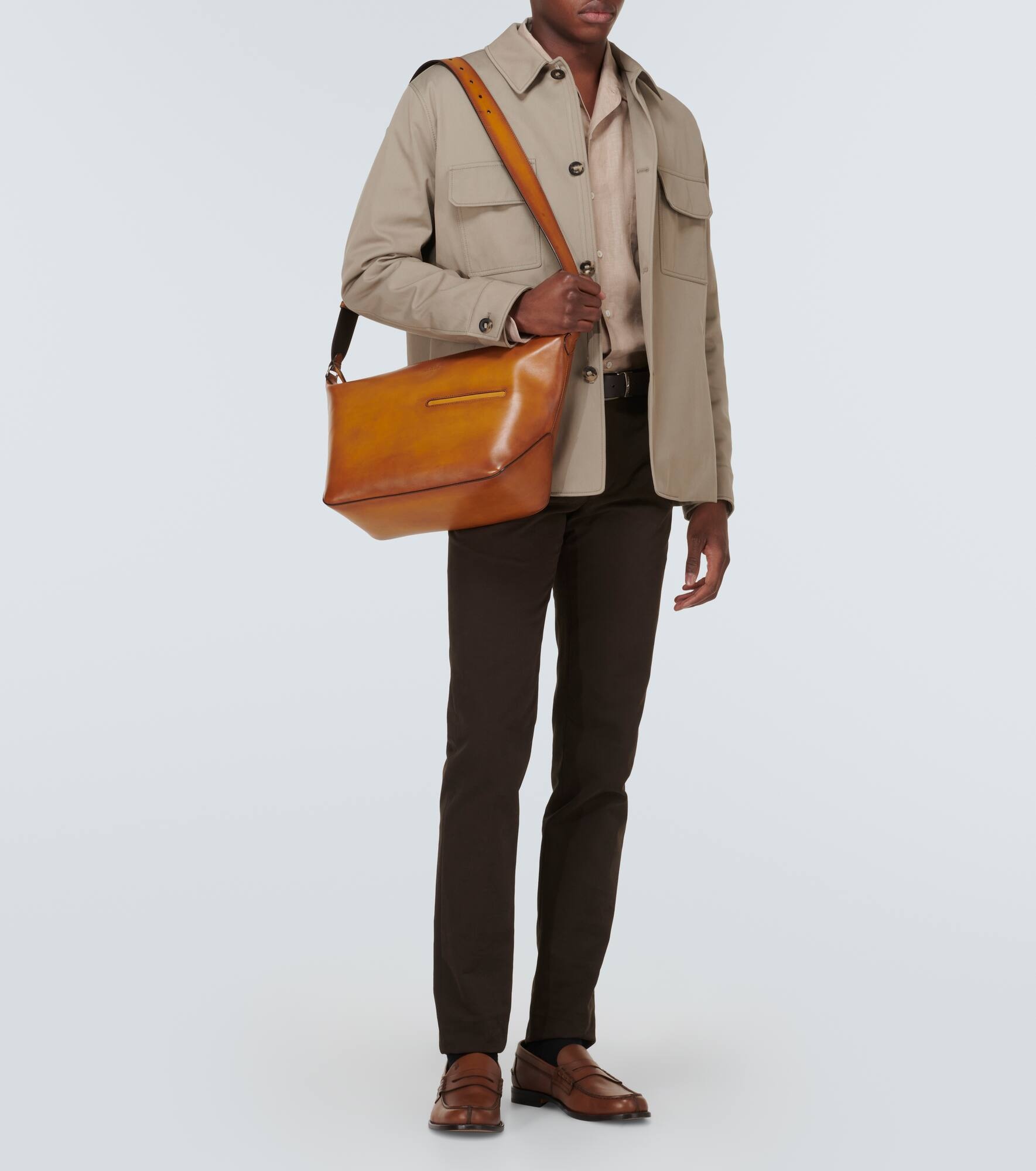 Leather crossbody bag - 7