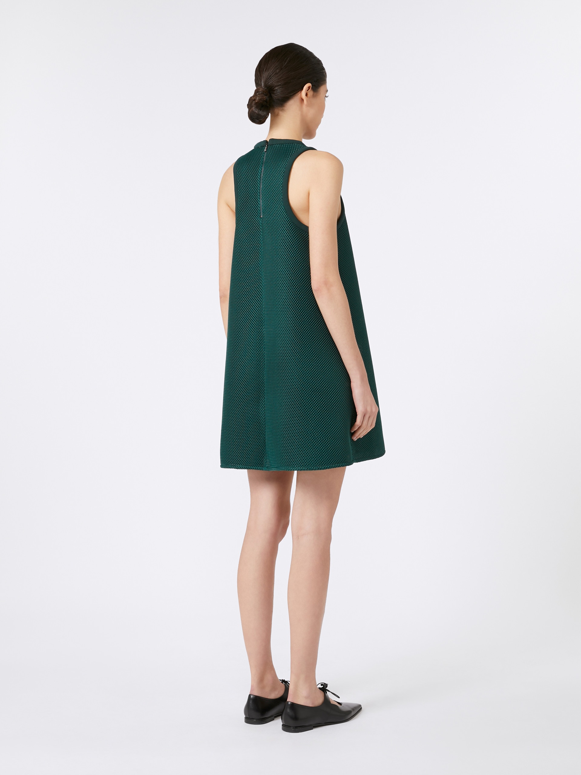 DIDONE Flared technical mesh dress - 4