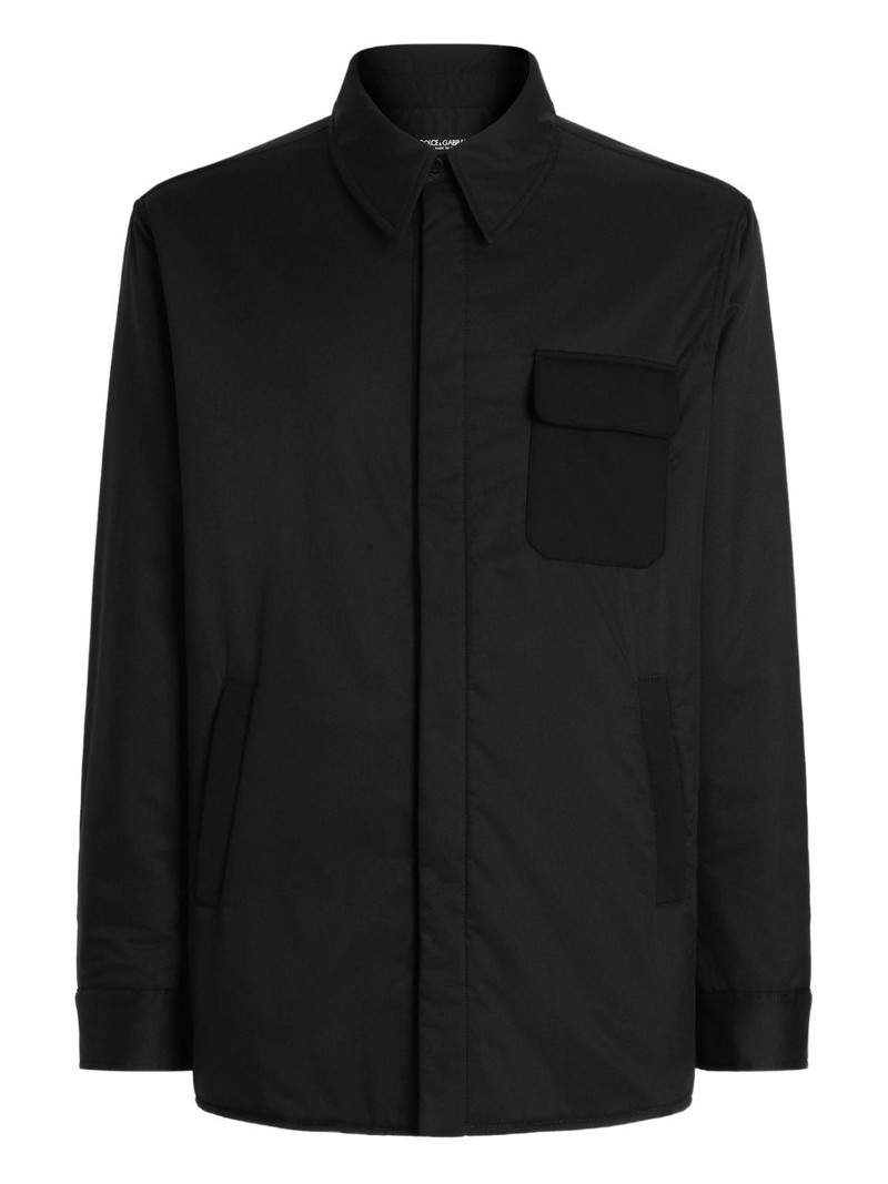 polo-collar shirt jacket 1