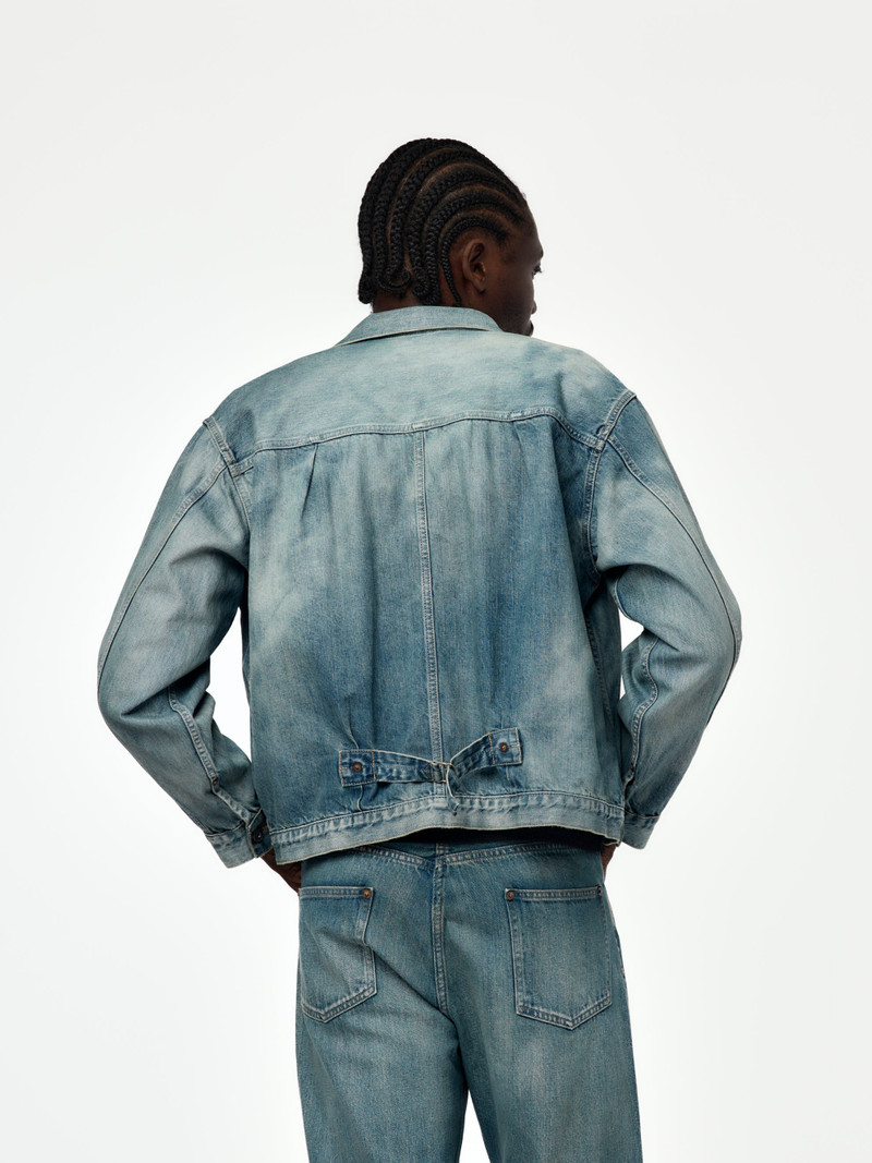 A.PRESSE 1ST TYPE DENIM JACKET  (INDIGO) SIS outlook
