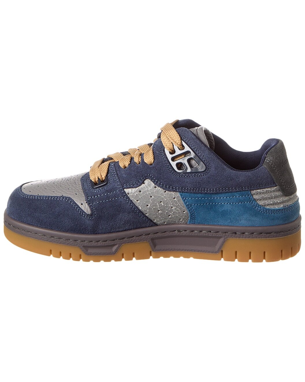 Acne Studios Low Fuzzy Leather & Suede Sneaker - 2