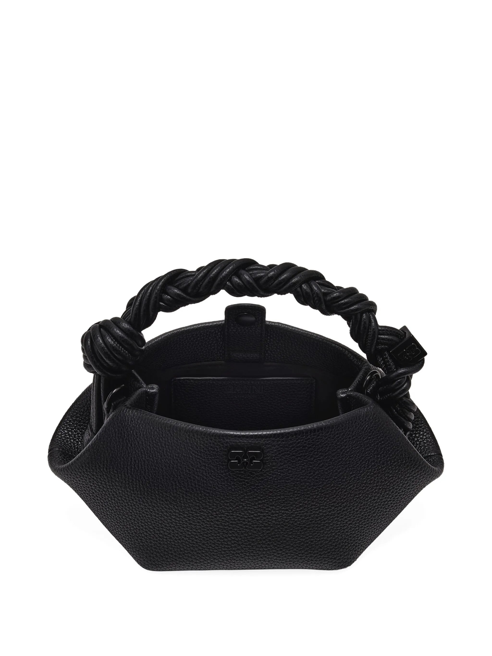 Ganni Mini Bou Twisted-handle Tote Bag - 4