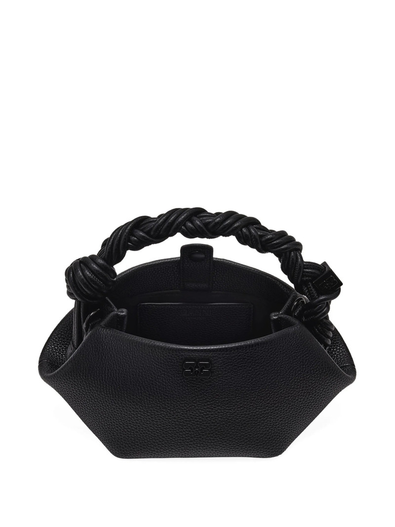 Ganni Mini Bou Twisted-handle Tote Bag 4