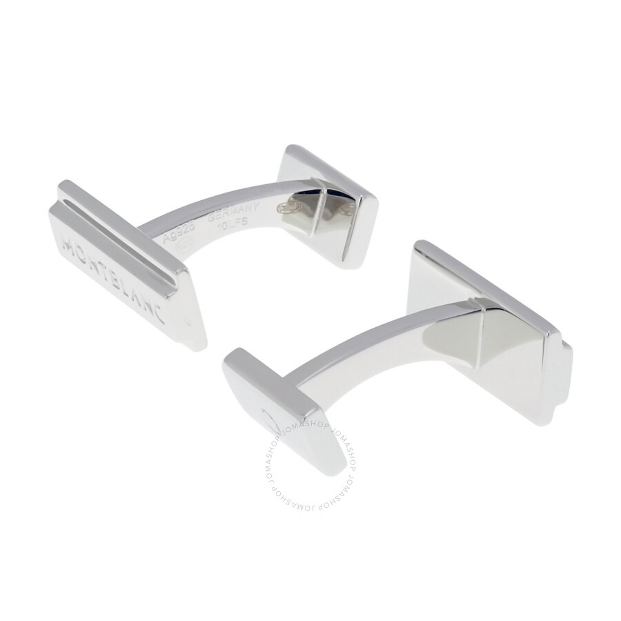 Montblanc Sartorial Silver Cufflinks 112909 - 2