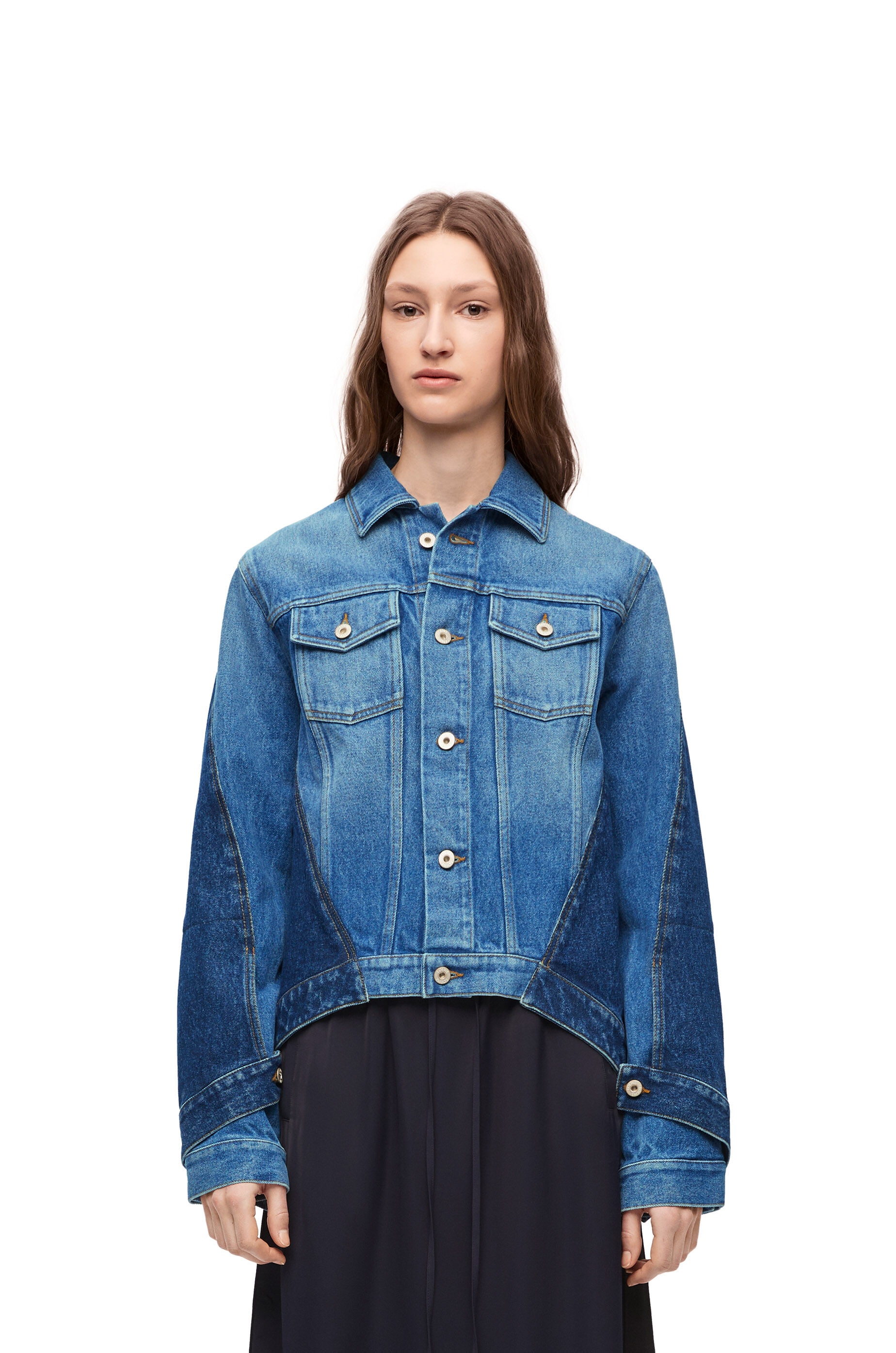 Deconstructed jacket in denim - 3