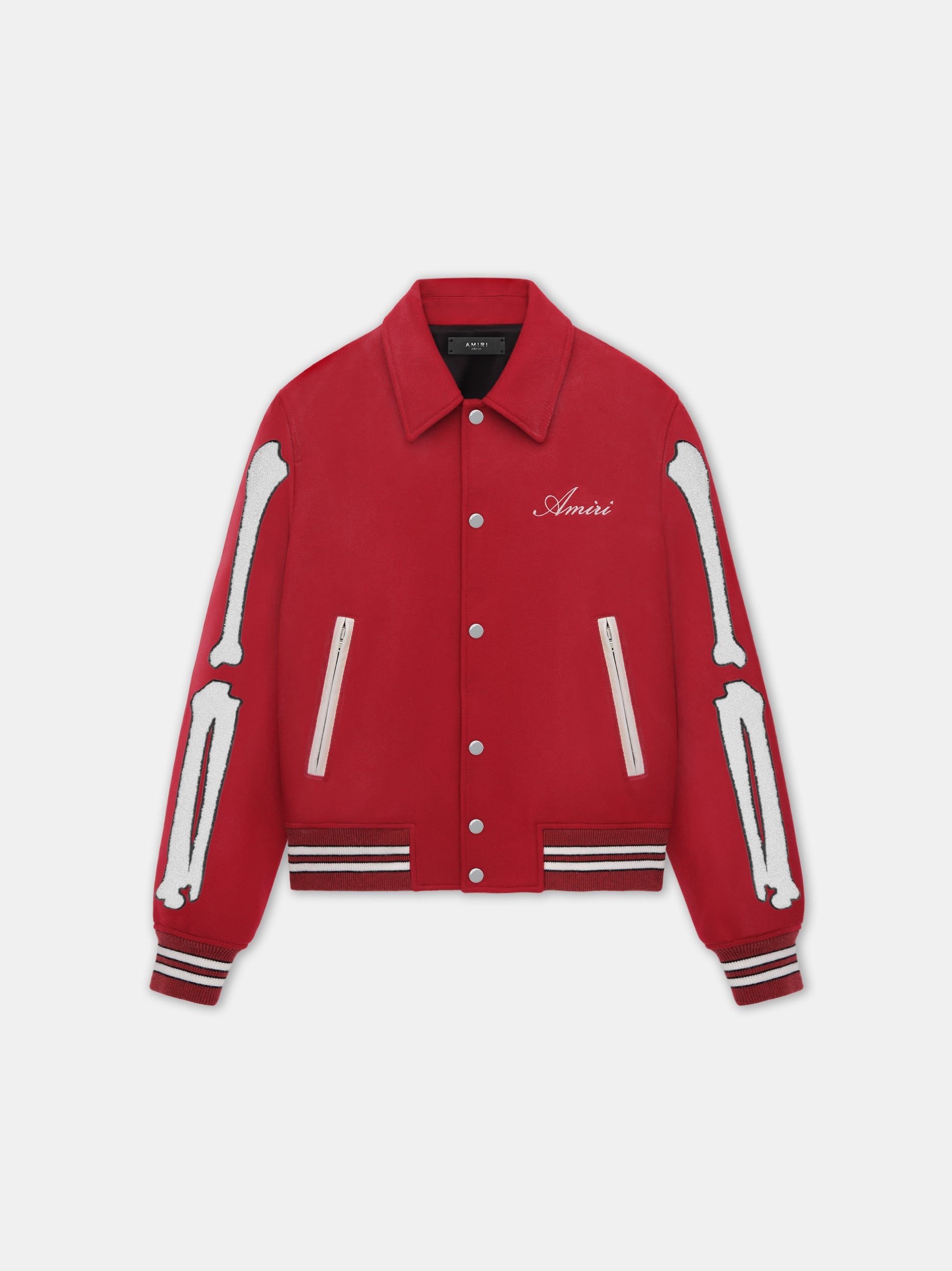 大人気★【AMIRI】BONES ジャケット AMIRI Bones Bomber Jacket | Black | FARFETCH
