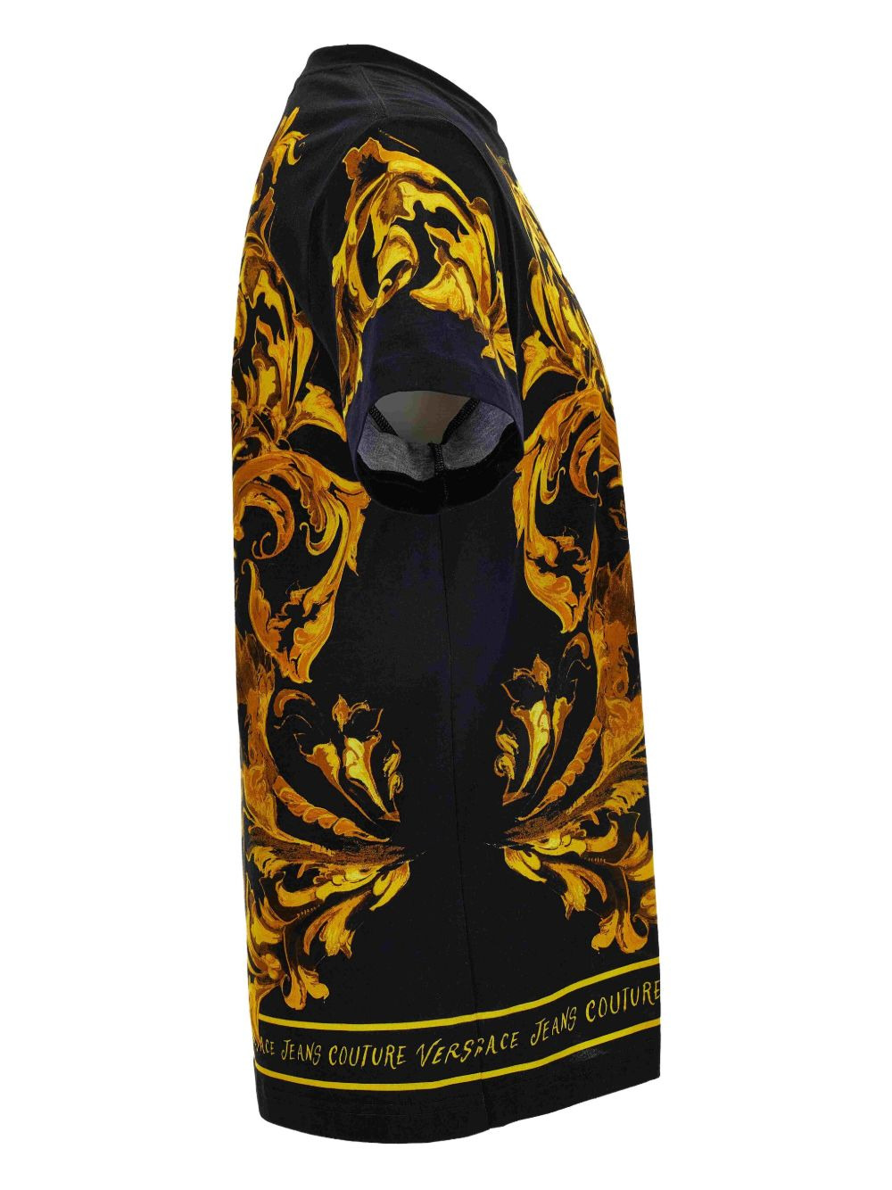 baroque-print T-shirt - 3