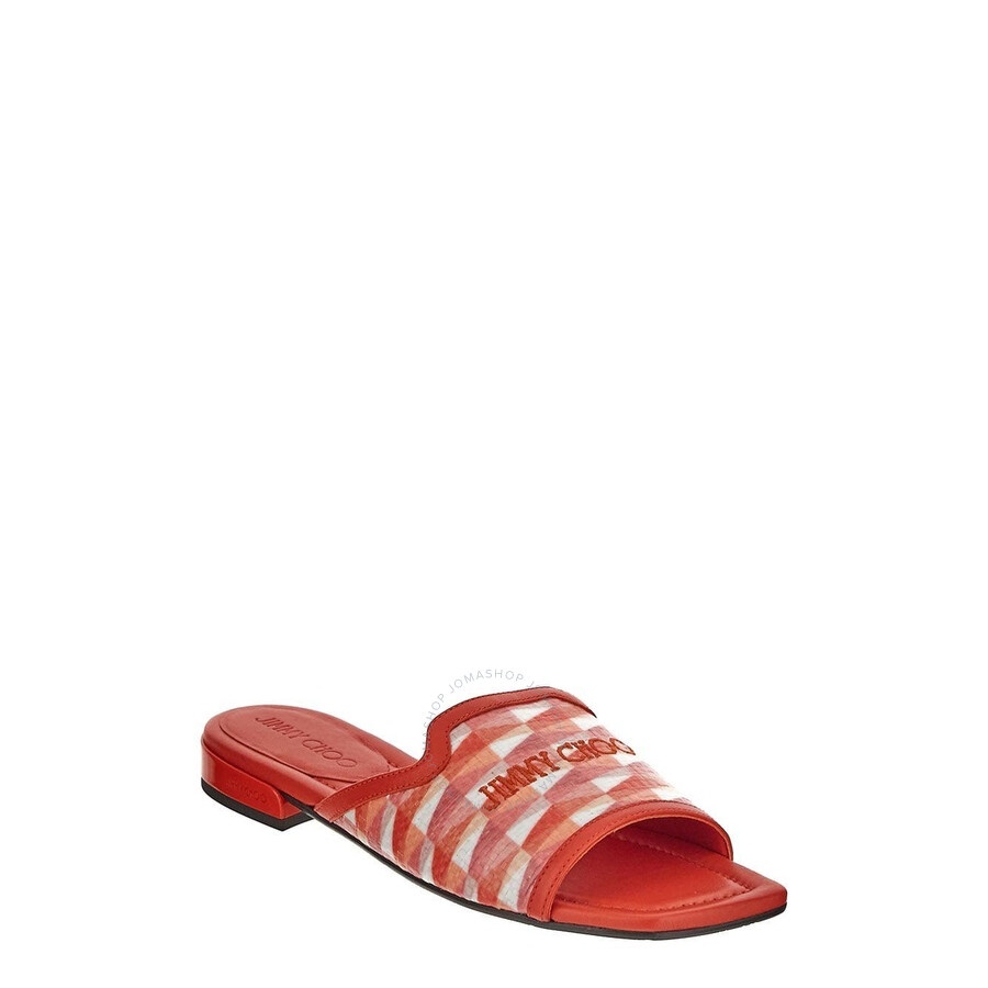 Jimmy Choo Nako Nappa Leather Flats - 2