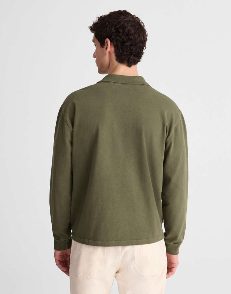 Madewell Compact-Knit Polo outlook