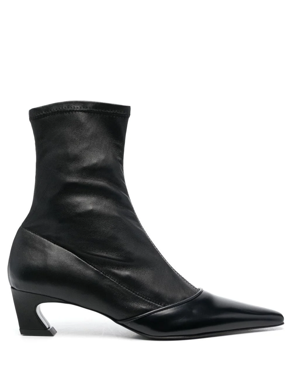 leather ankle boots - 1