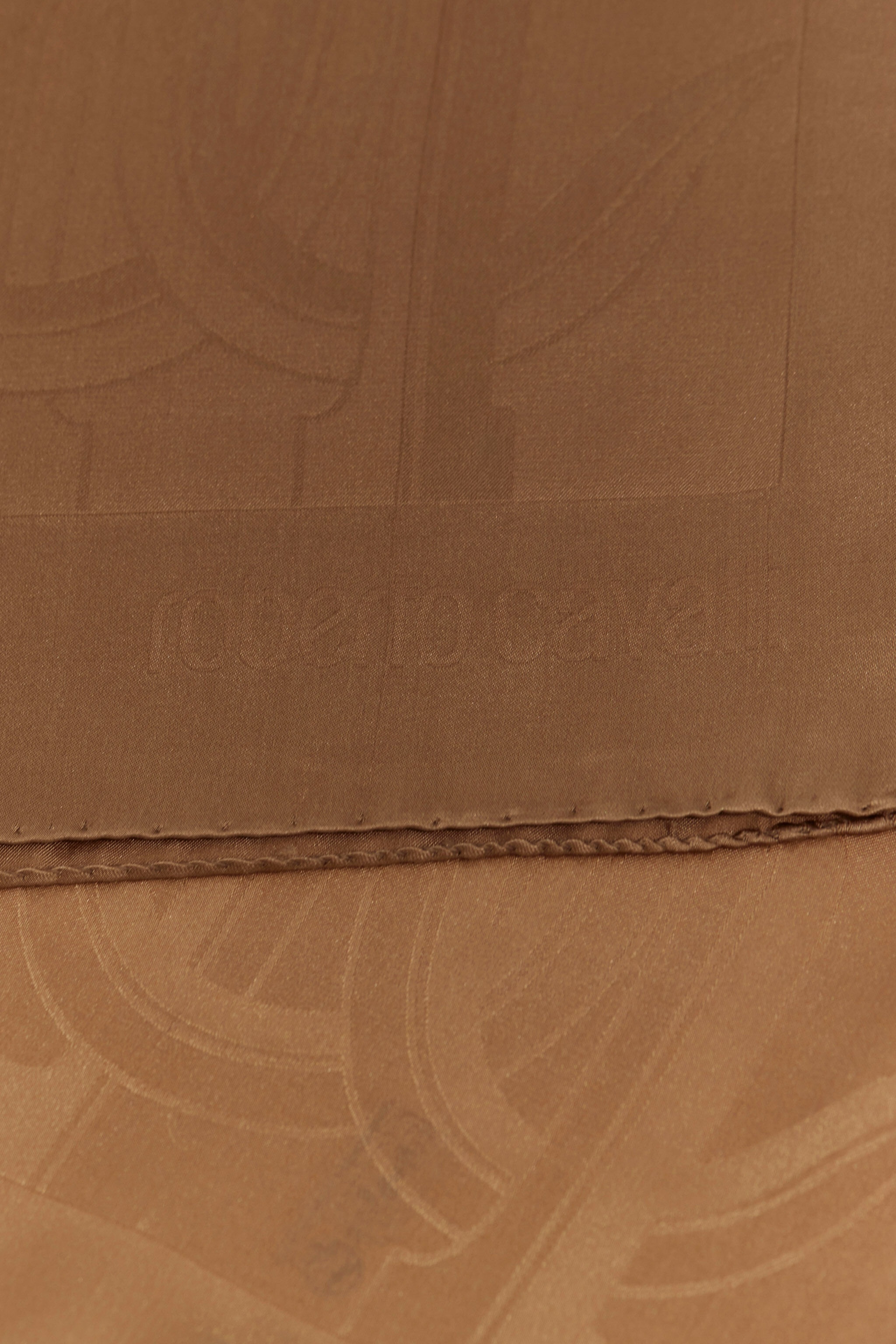 Jacquard Scarf with Mirror Snake Monogram and Logo - 2