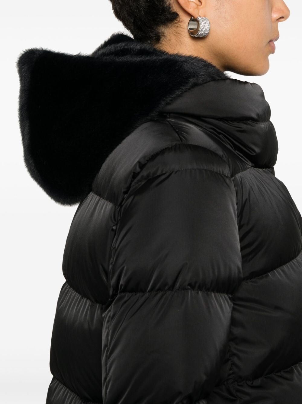 `A-Shape` Padded Jacket - 5