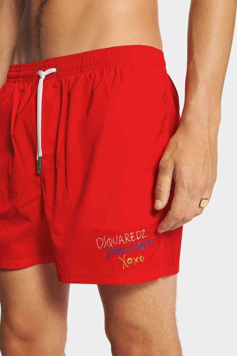 SUMMER LOVERS MIDI SWIM BOXER - 5