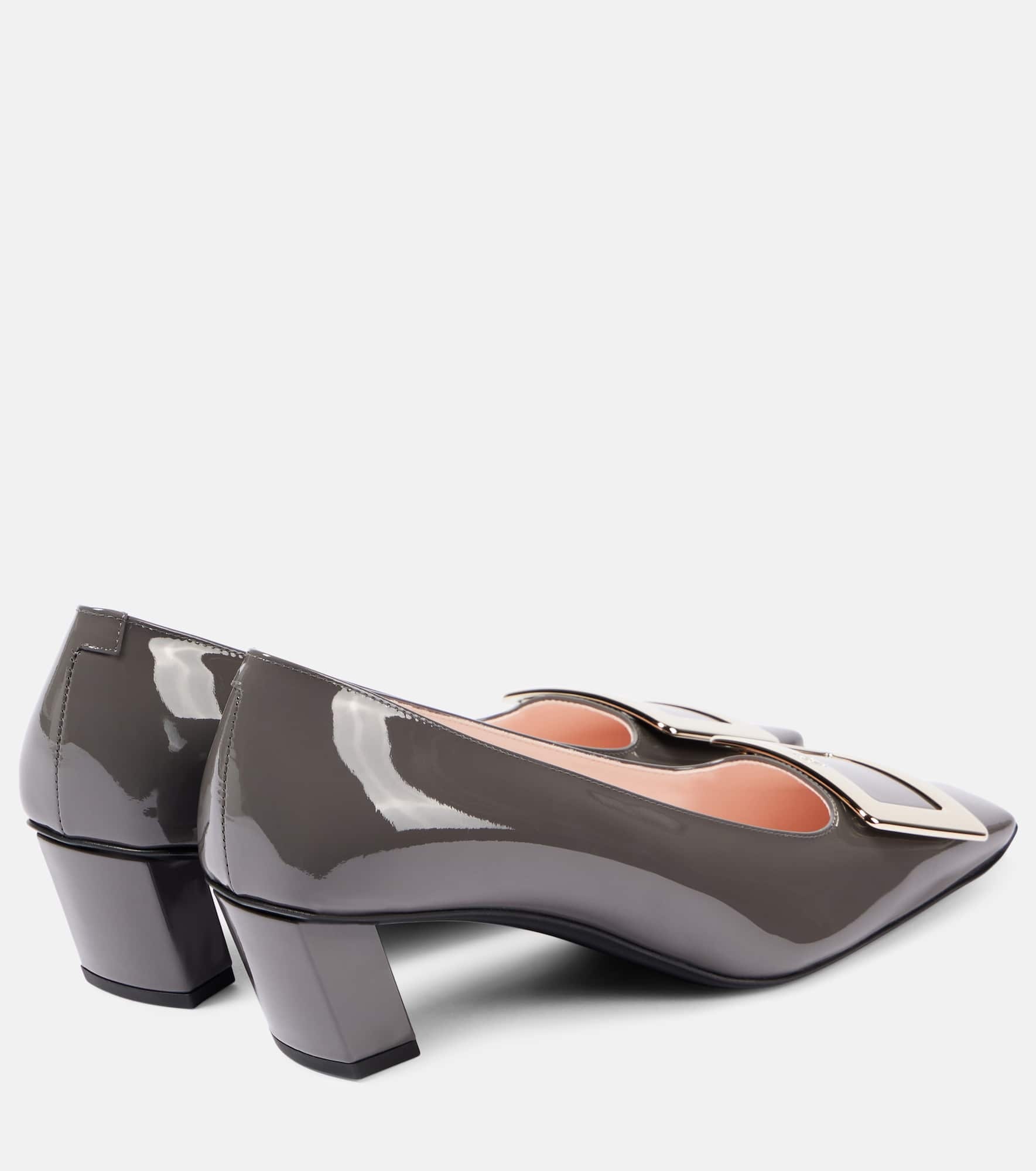 Belle Vivier 45 patent leather pumps - 2
