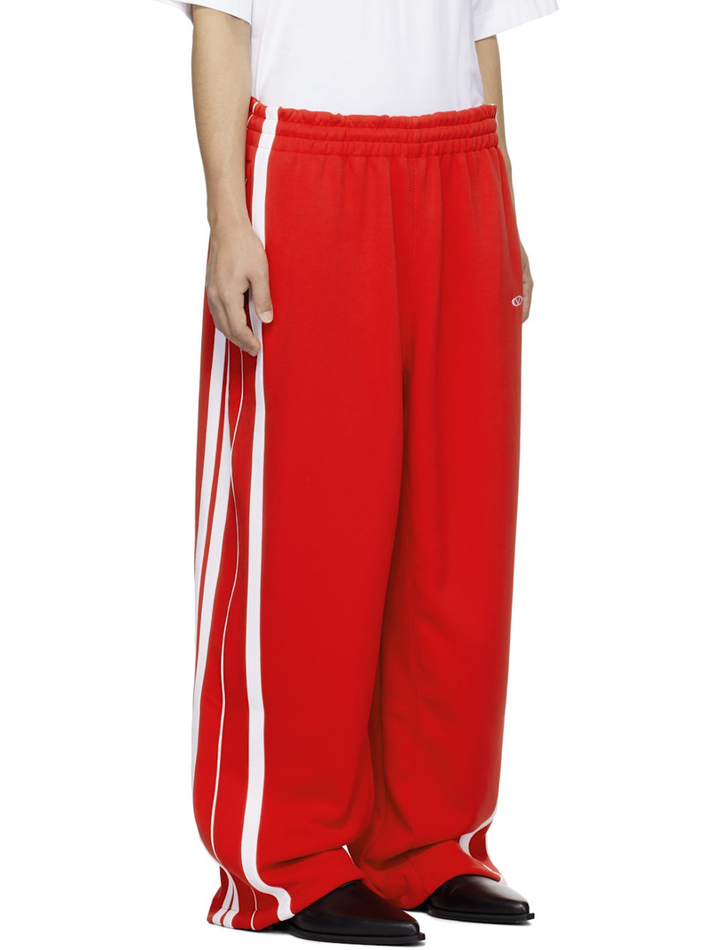 Red Oval Logo Gym Sweatpants 2