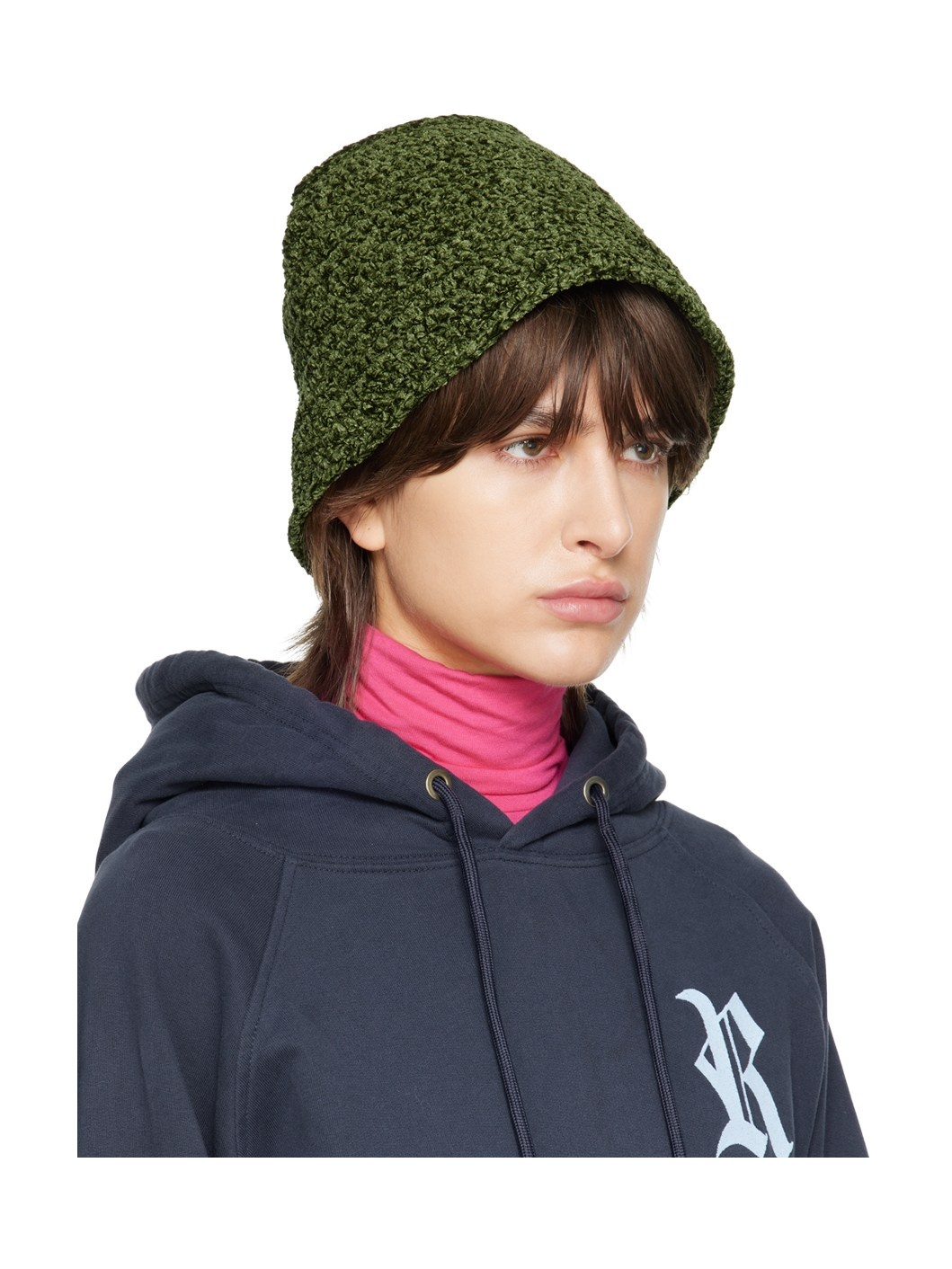 Green Robbie Bucket Hat - 2