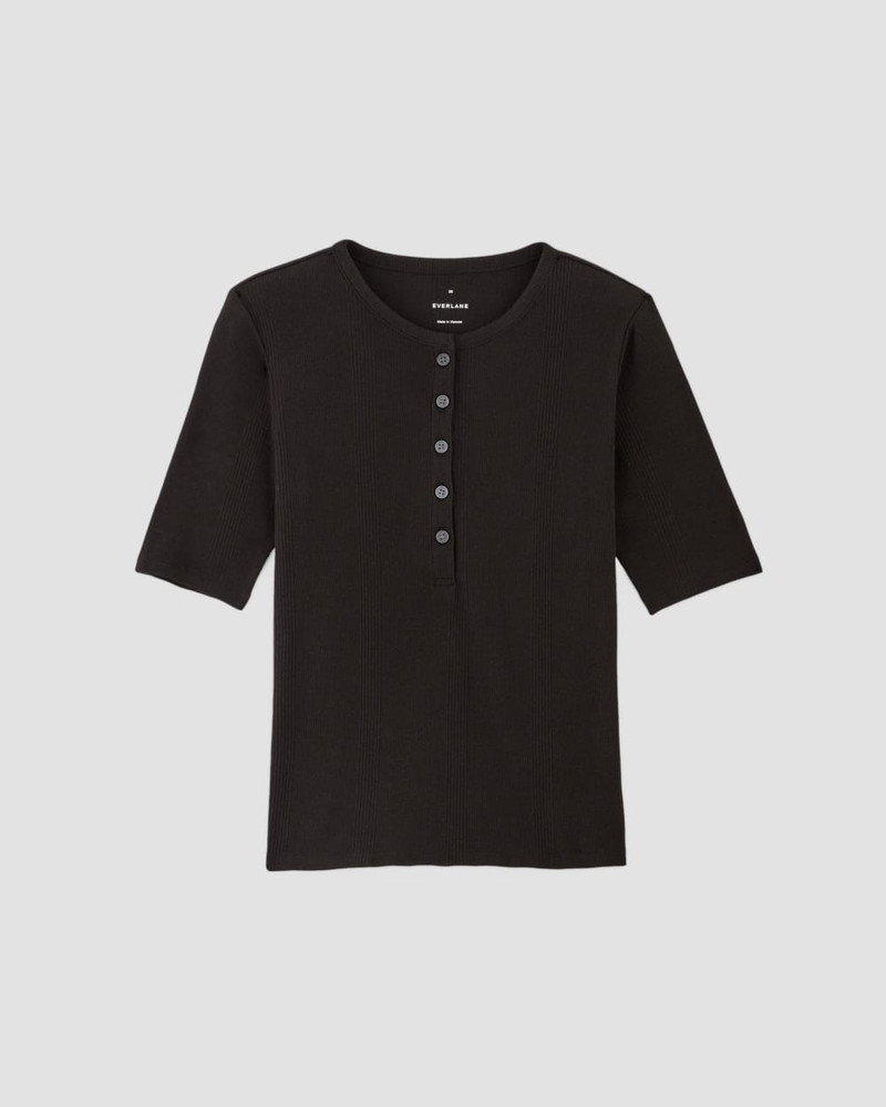 THE VINTAGE RIB HENLEY 1