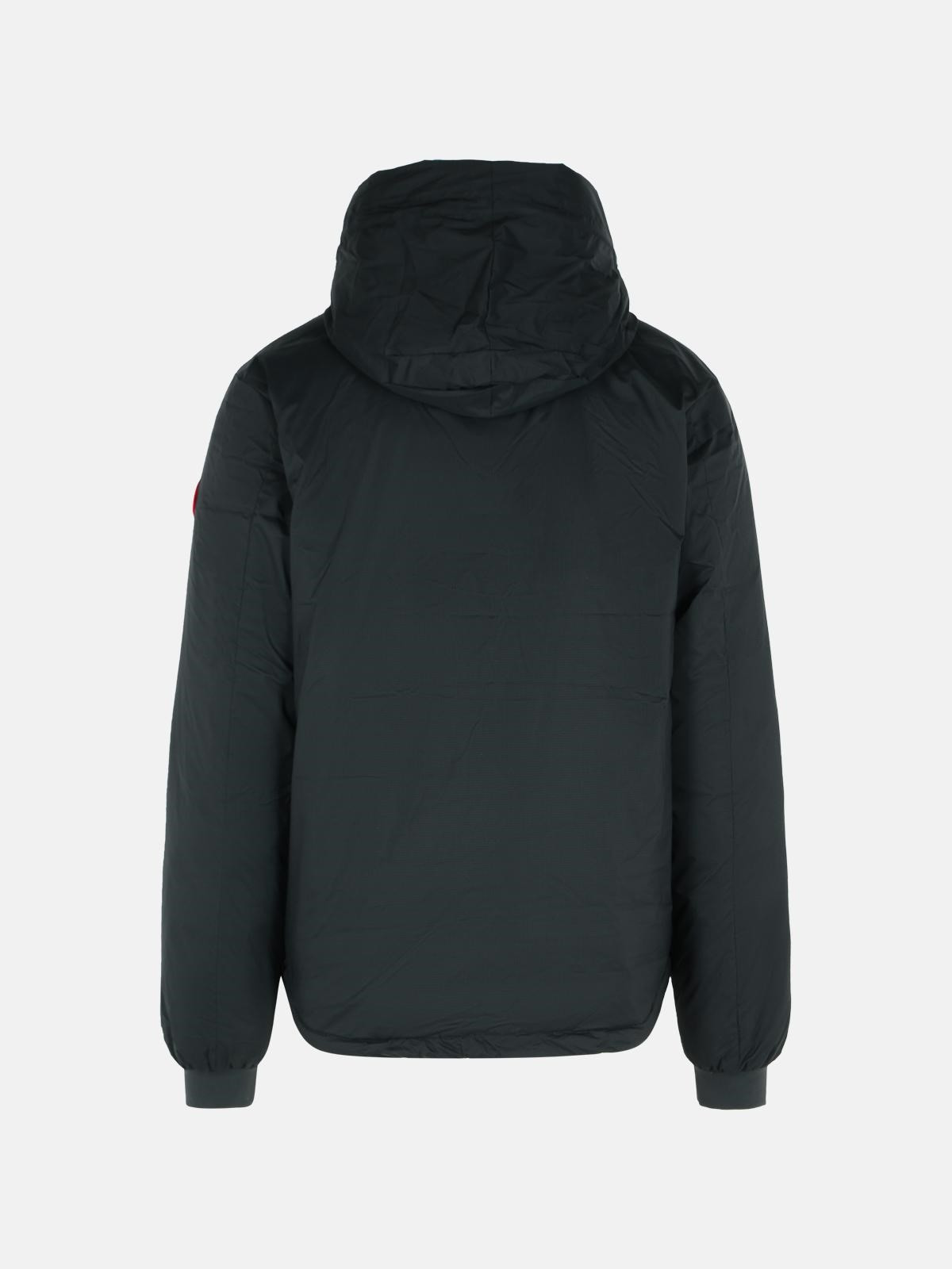 BLACK POLYAMIDE JACKET - 3