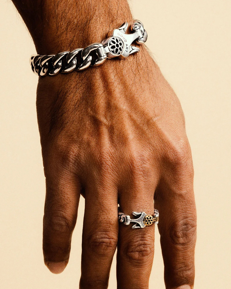 Iron Heart BS-10A GOOD ART HLYWD Model 10 Bracelet Size A - Sterling Silver outlook