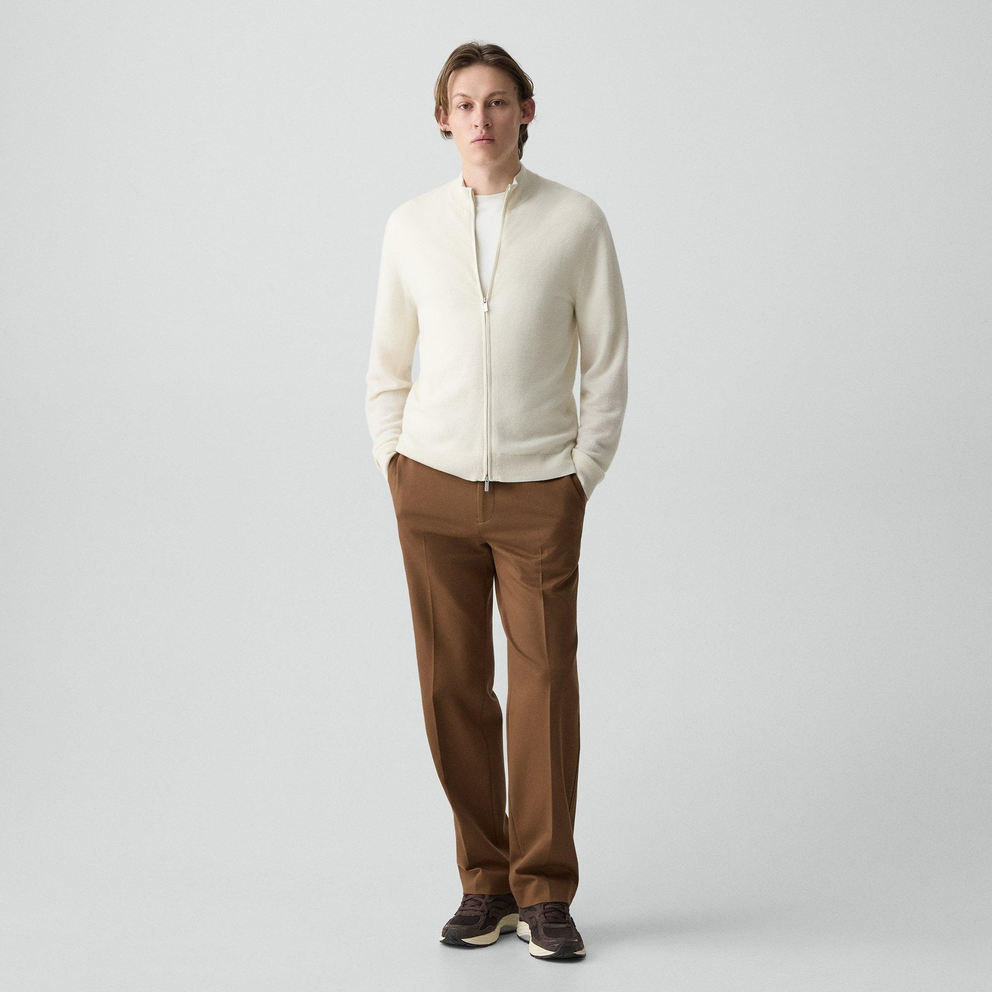 Full-Zip Cardigan in Cashmere - 6