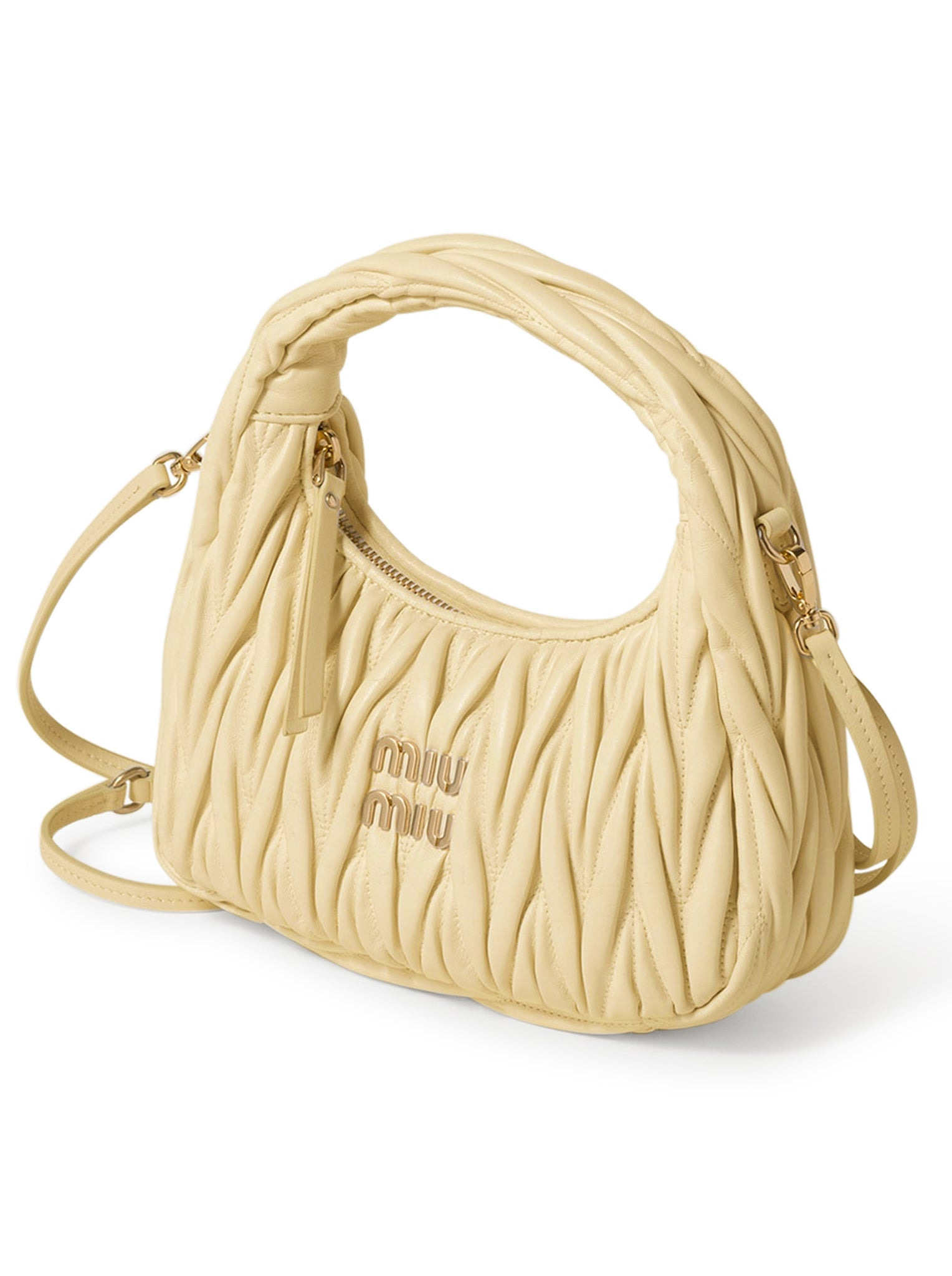WANDER HOBO BAG IN QUILTED NAPPA - 3