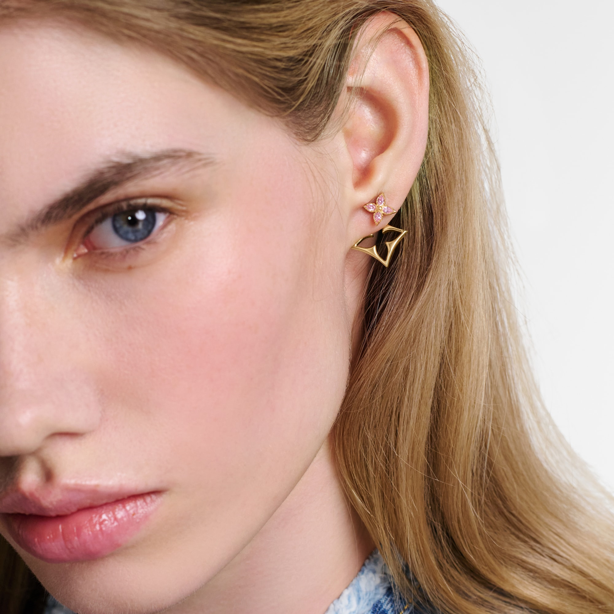 Flowergram Strass Earrings - 2