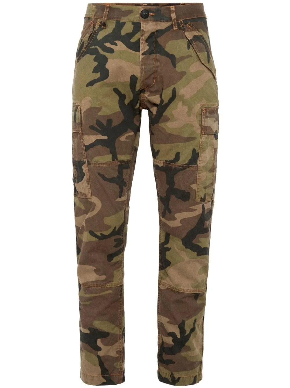 camoflage cargo trousers - 1