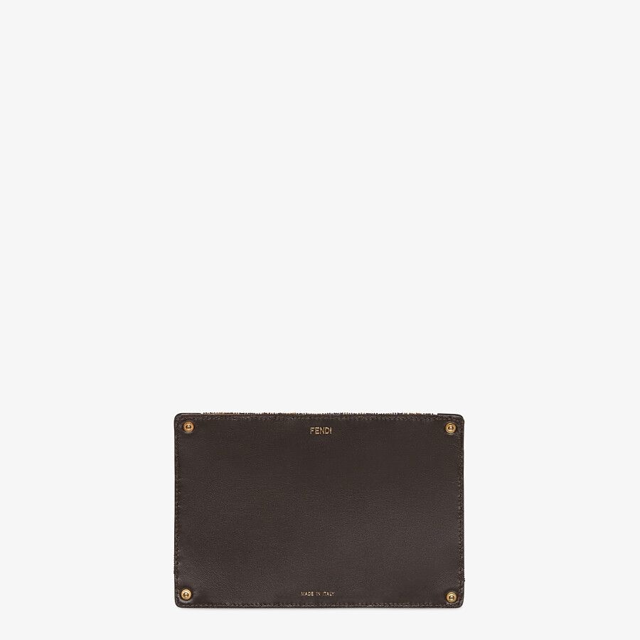 Pocket with brown beads - 2