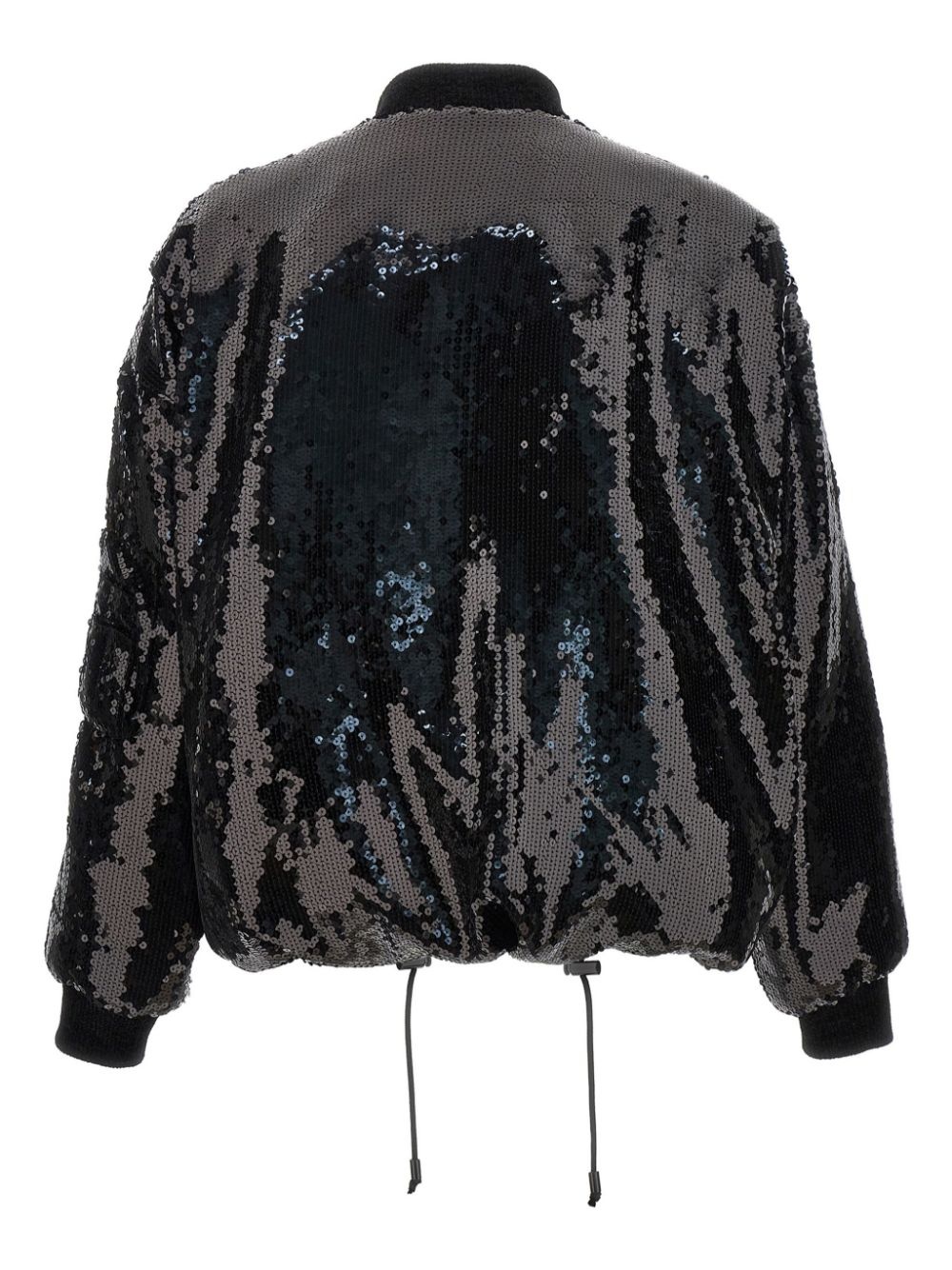 sequinned bomber jacket - 3