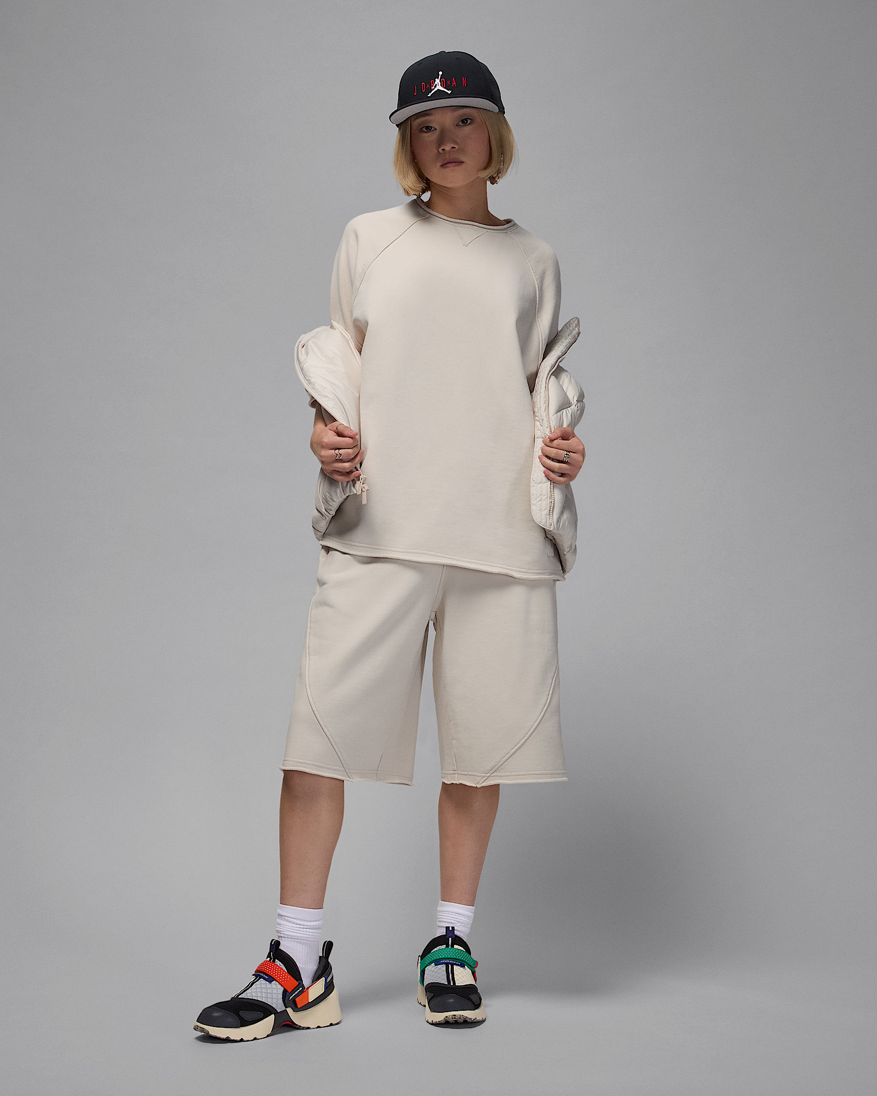 Jordan Flight Fleece Women's Oversized Short-Sleeve French Terry Top - 5
