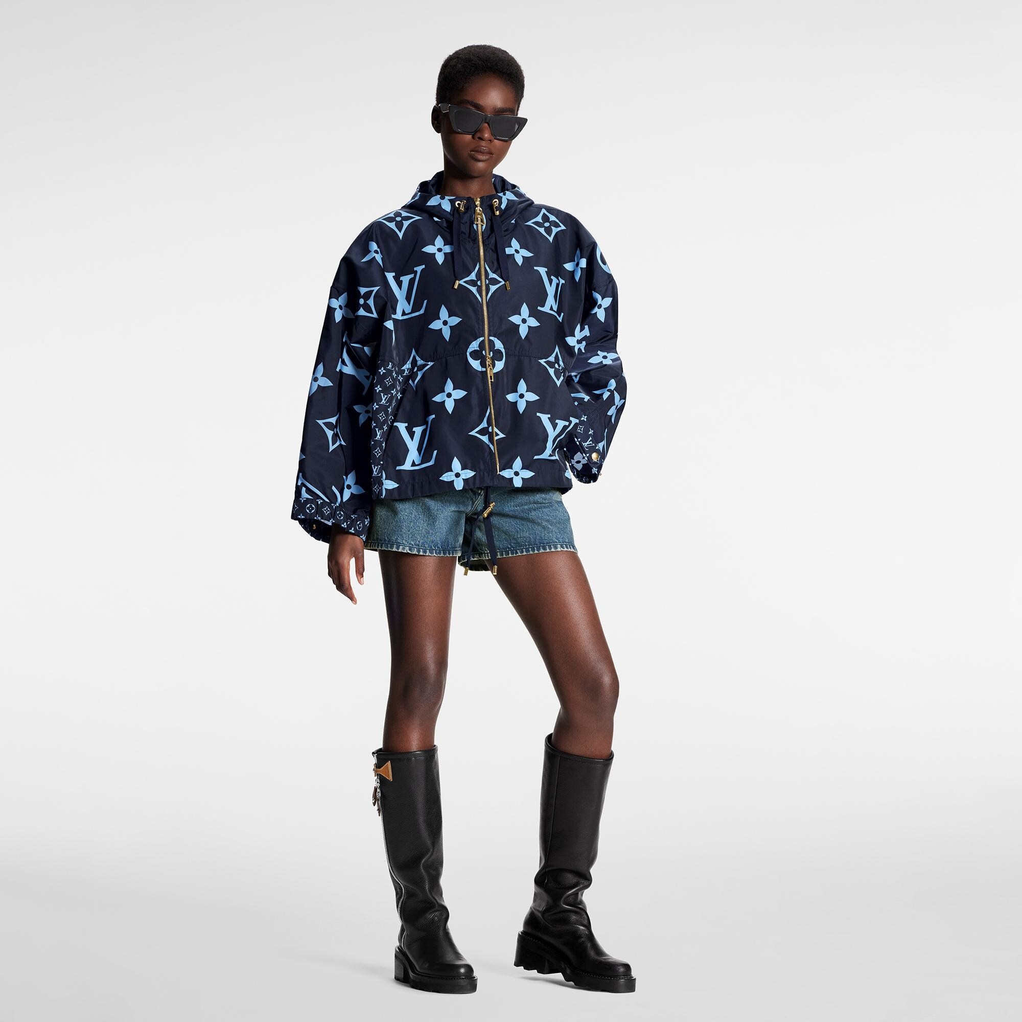 Midnight Monogram Hooded Parka - 2