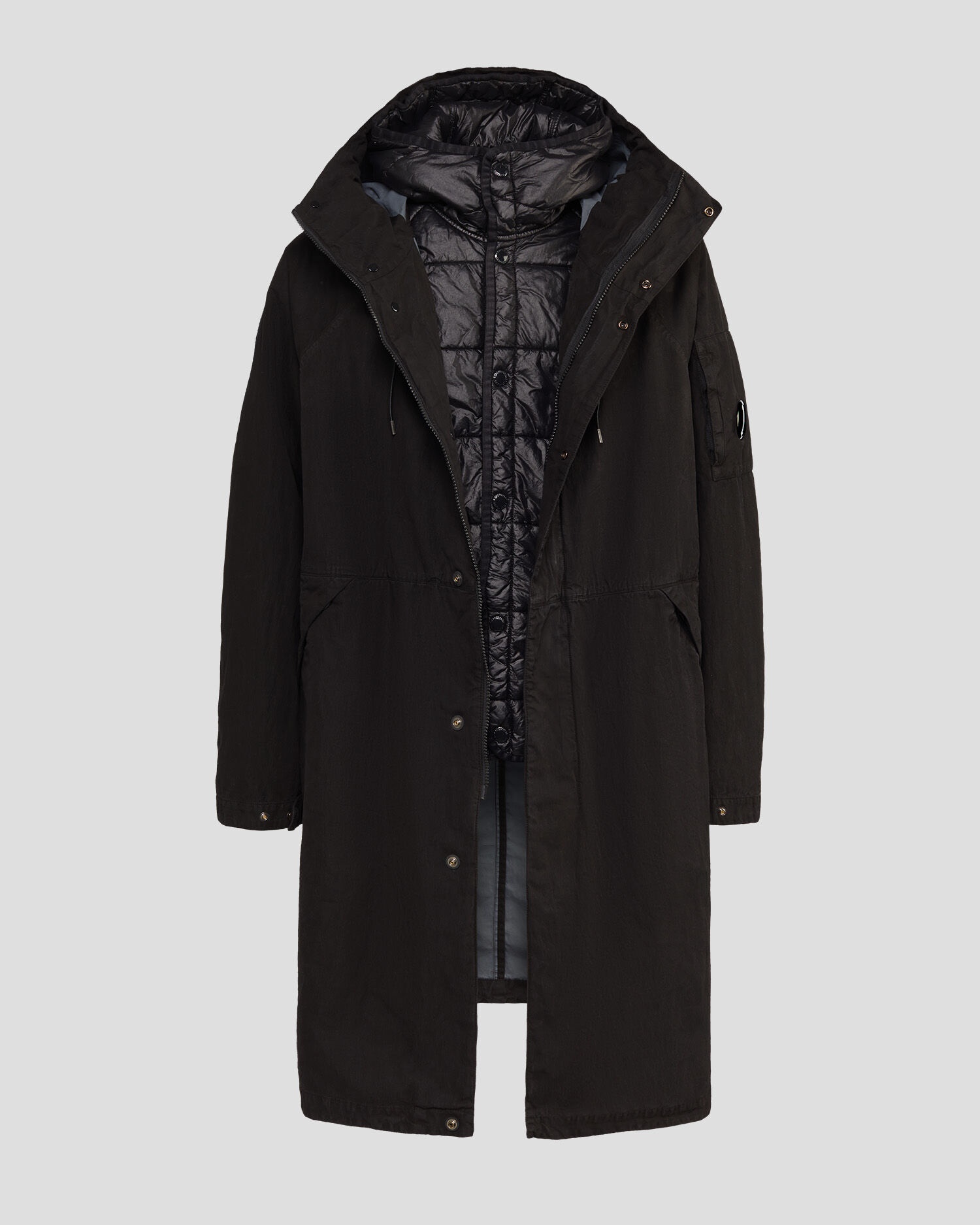 50 Fili Gommata Hooded Parka - 9