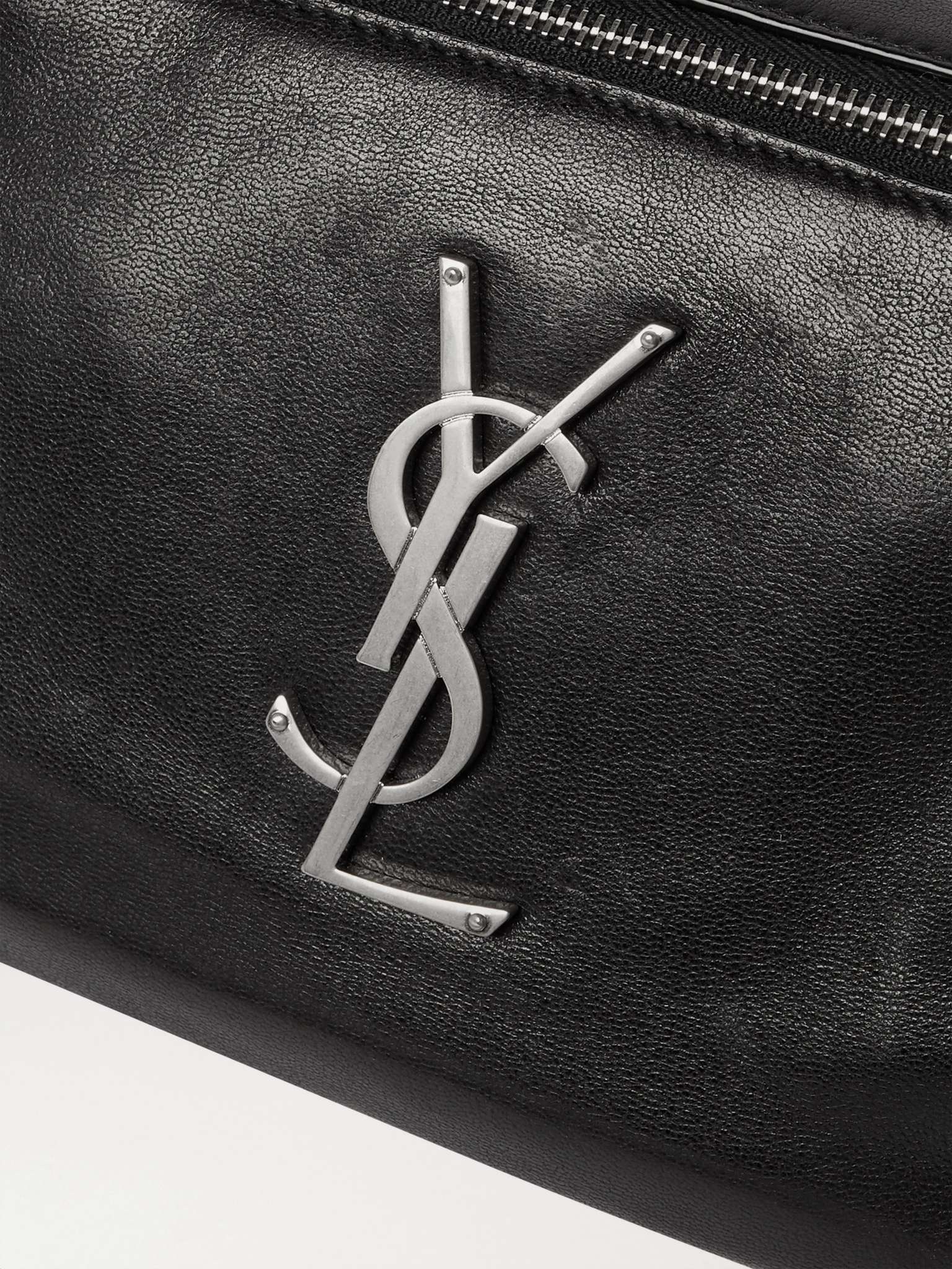 Logo-Appliquéd Leather Belt Bag - 5