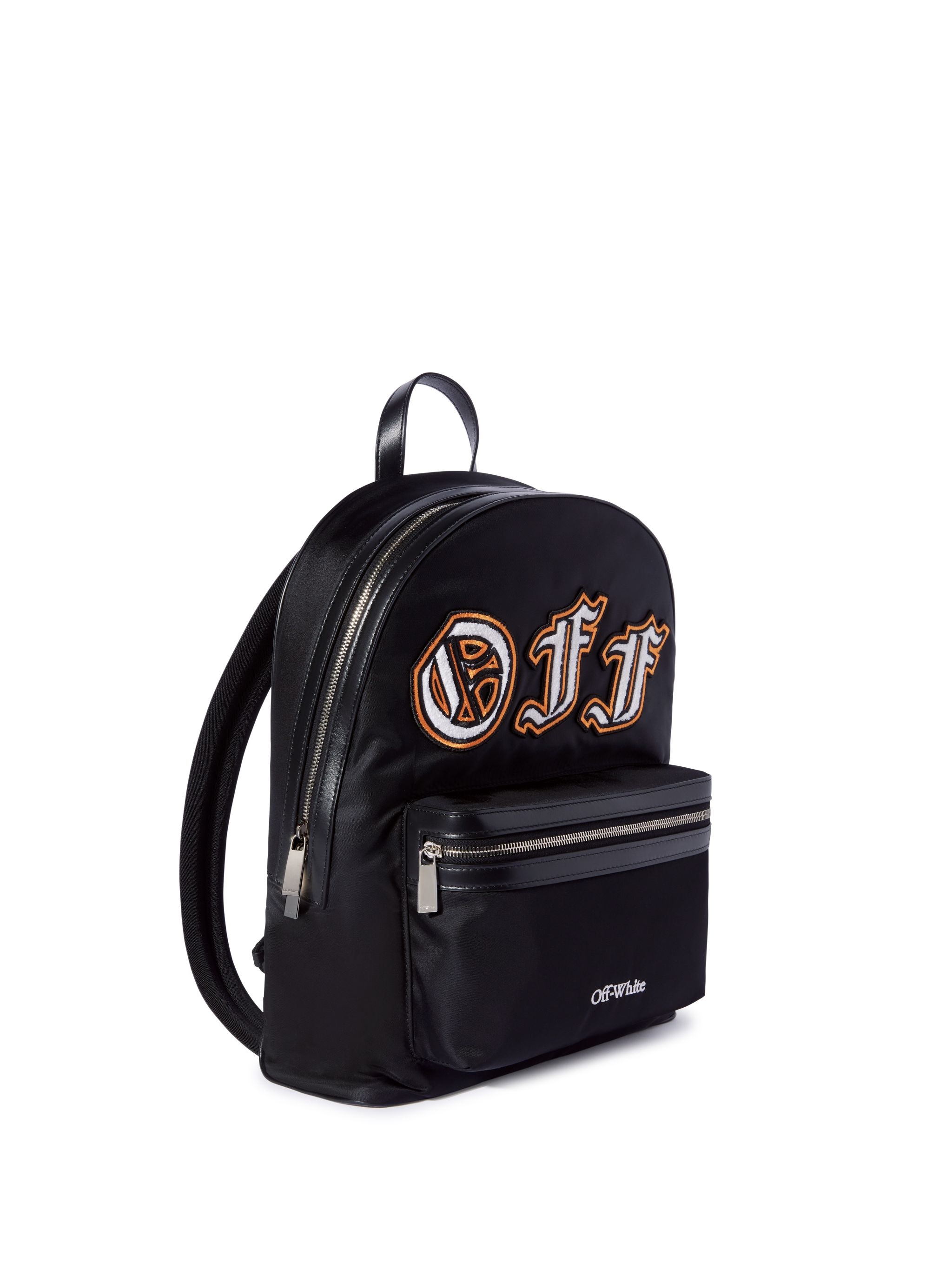 Black Nylon Backpack - 2