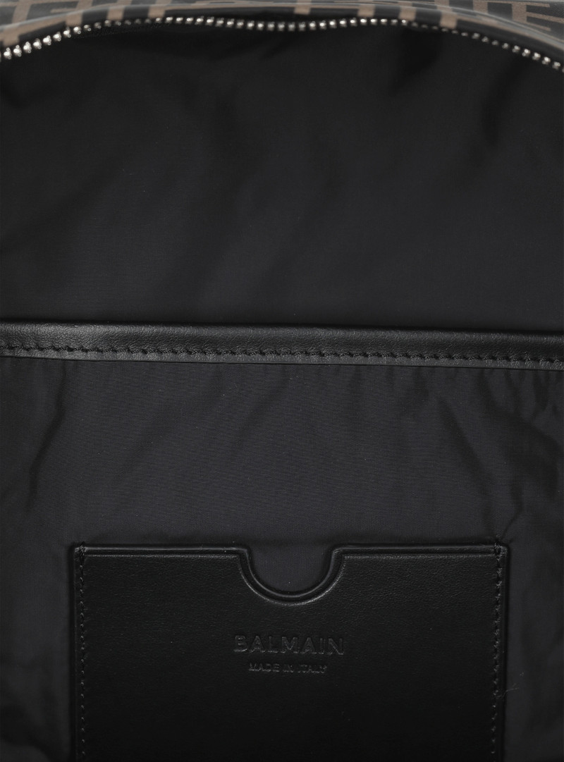 Bicolor jacquard 1945 crossbody backpack 4