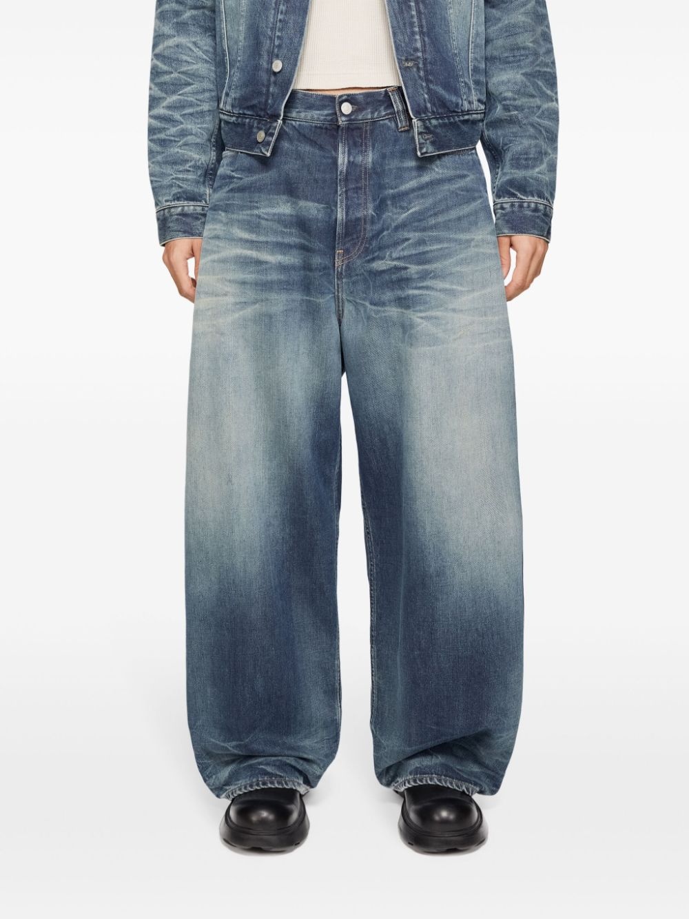 wide-leg jeans - 3