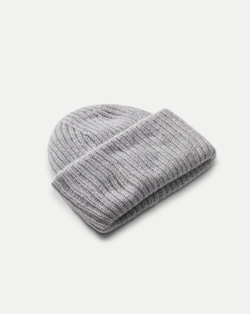 CASHMERE FOLDOVER BEANIE 4