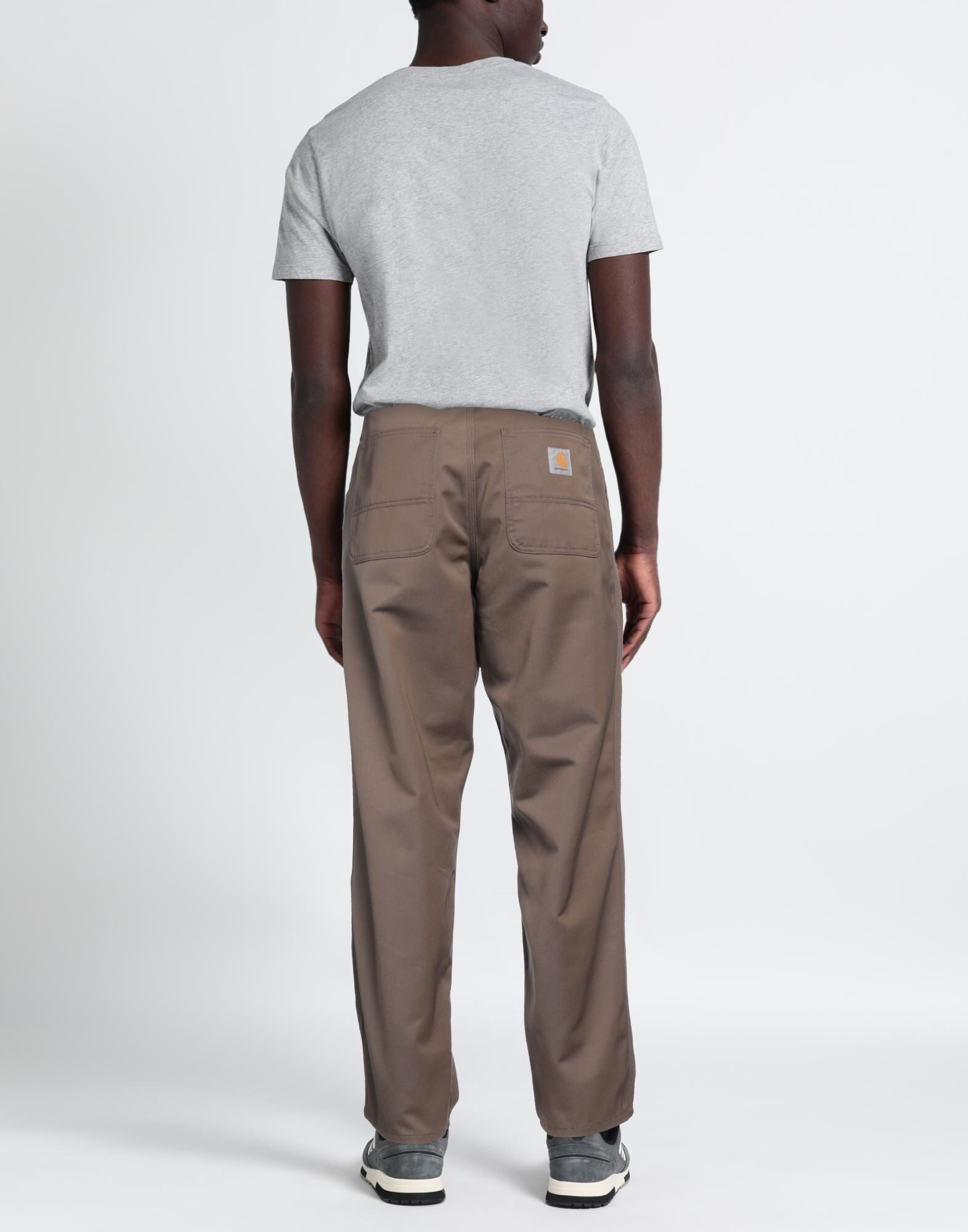 Khaki Men's Casual Pants - 3