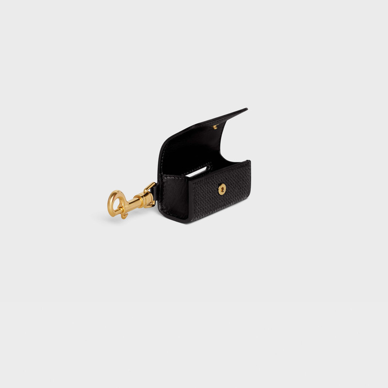 CELINE Dog Bags Holder in Sequins and Calfskin outlook