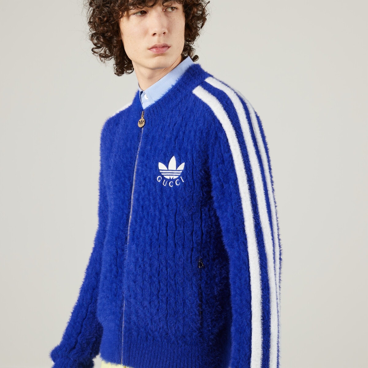 adidas x Gucci wool jacket - 4