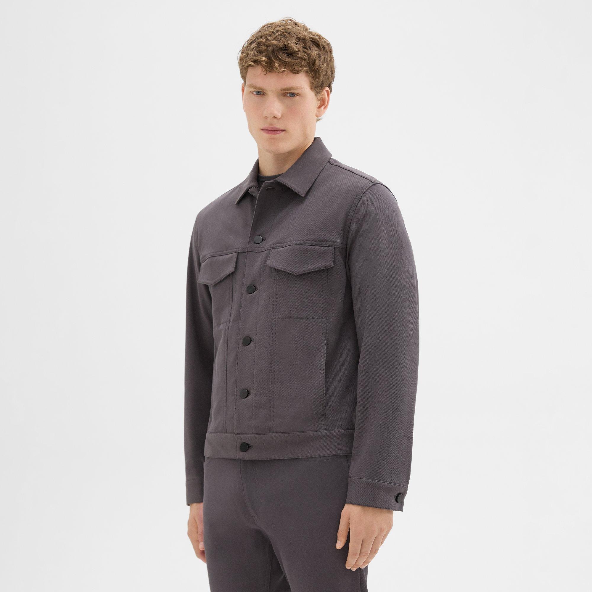 River Trucker Jacket in Neoteric Twill - 3