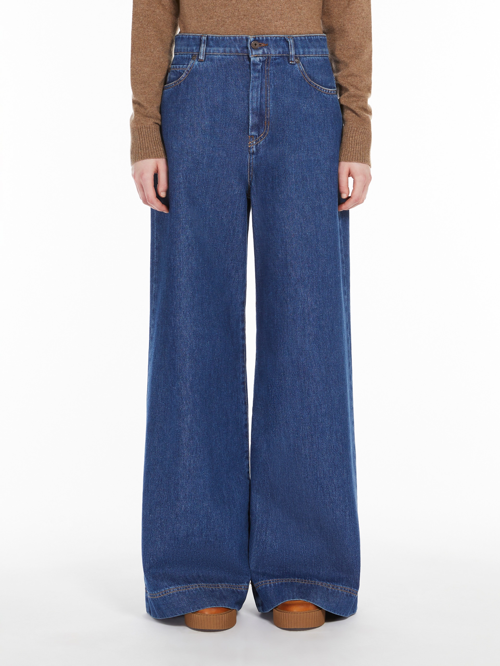 VEGA Wide-leg denim jeans - 3