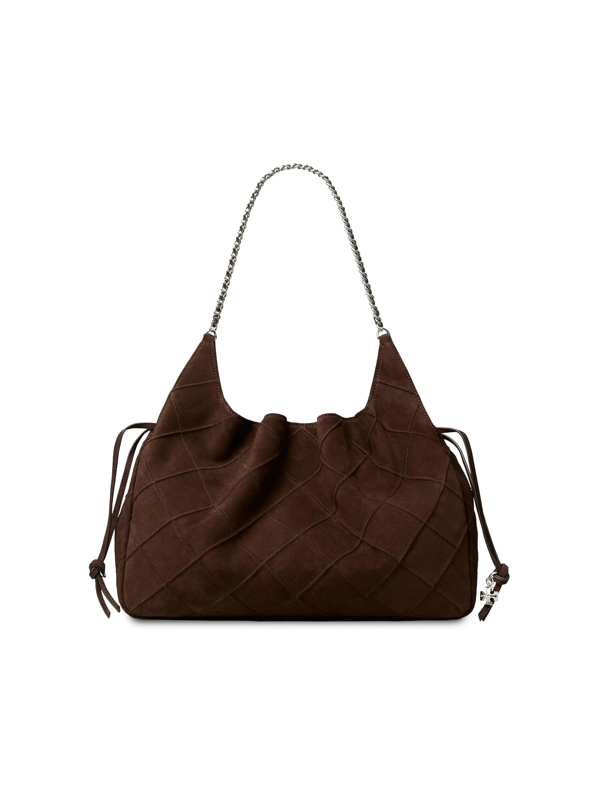 Women's Fleming Suede Large Tote - Dark Cocoa - 1