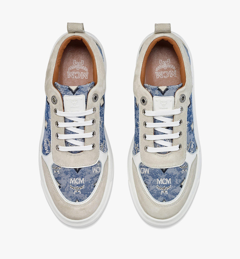 Women’s Skyward Platform Sneakers in Vintage Monogram Jacquard 6