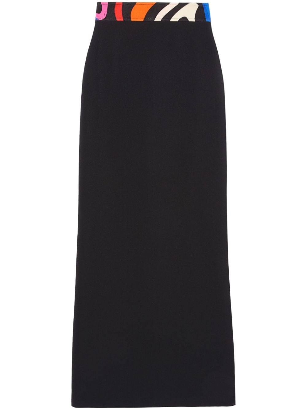 crÃªpe straight skirt - 1