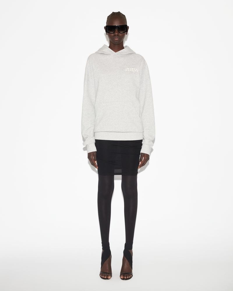 Isabel Marant SCOTT LOGO HOODIE SWEATSHIRT outlook